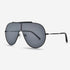 Oversized Metal  Women  and Men Sunglasses Oviedo